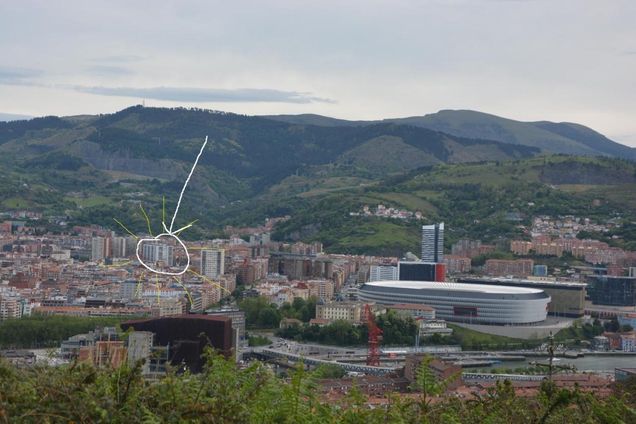 Superviews, Parking 24H Vigilado Incluido Y Netflix En Habitacion Independiente Con Bano Privado En Apartamento Particular, Francais&English Bilbao Kültér fotó